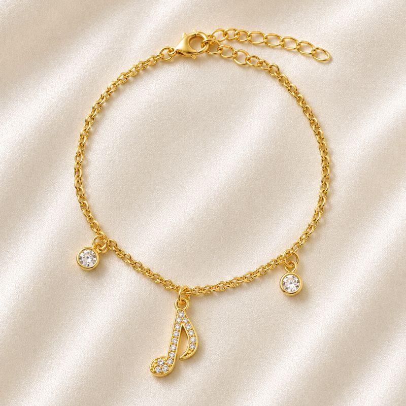 PULSEIRA NOTA MUSICAL CRAVEJADA