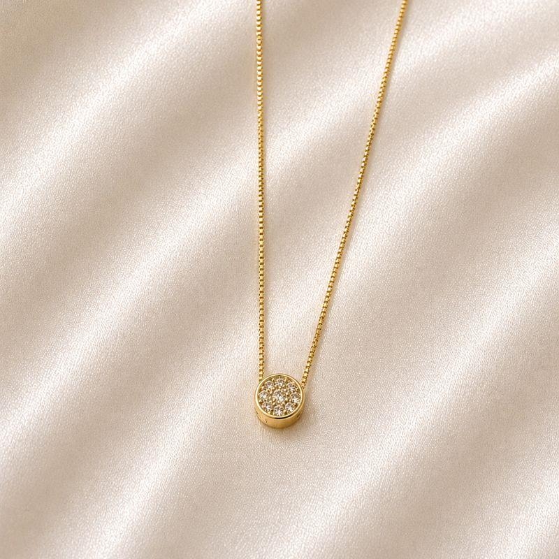 COLAR CIRCULO MICRO  ZIRCONIAS
