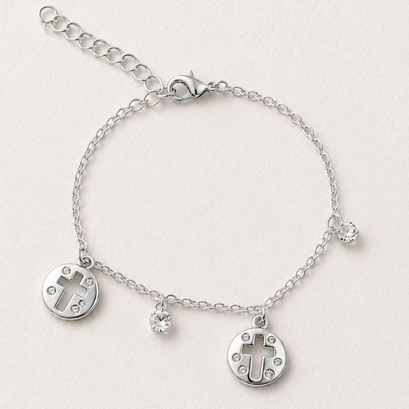 PULSEIRA CRUZ COM ZIRCONIAS