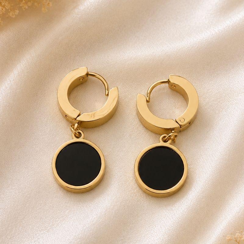 ARGOLA CIRCULO PRETO