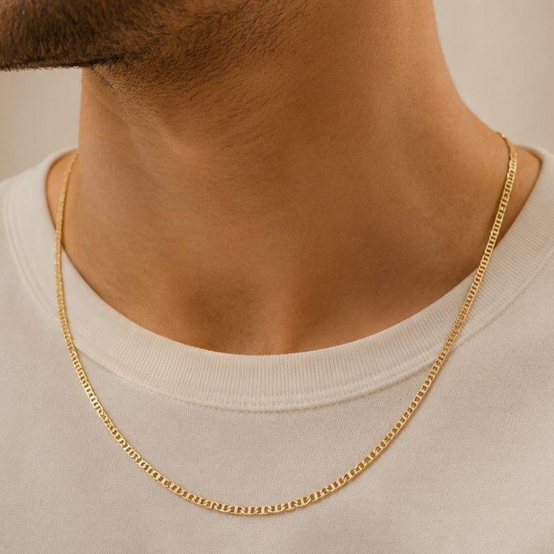 COLAR PIASTRINE MASCULINO