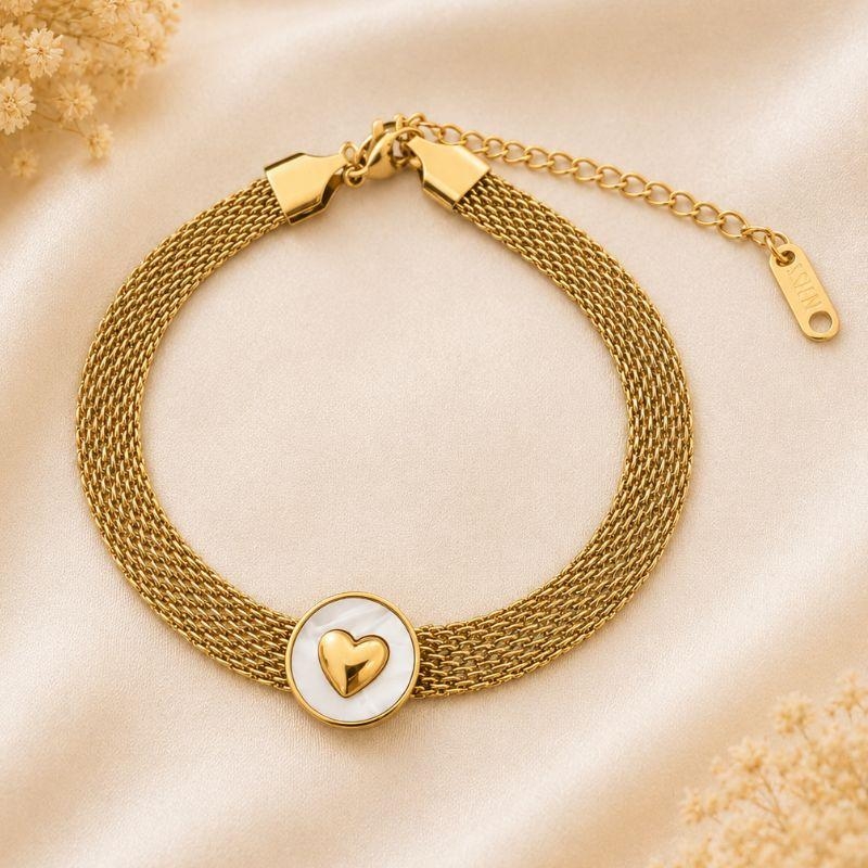 PULSEIRA PEDRA BRANCA E CORACAO