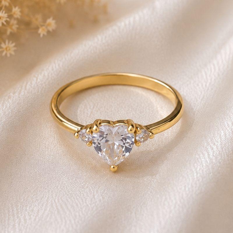 ANEL CORACAO ZIRCONIA