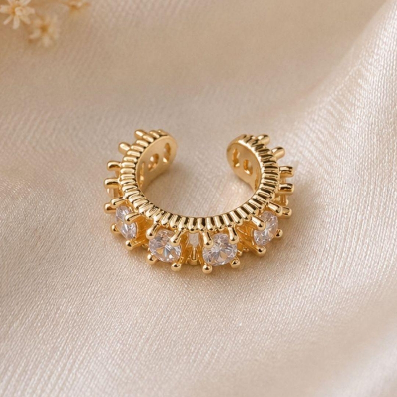 PIERCING FAKE ZIRCONIAS  COM PONTAS