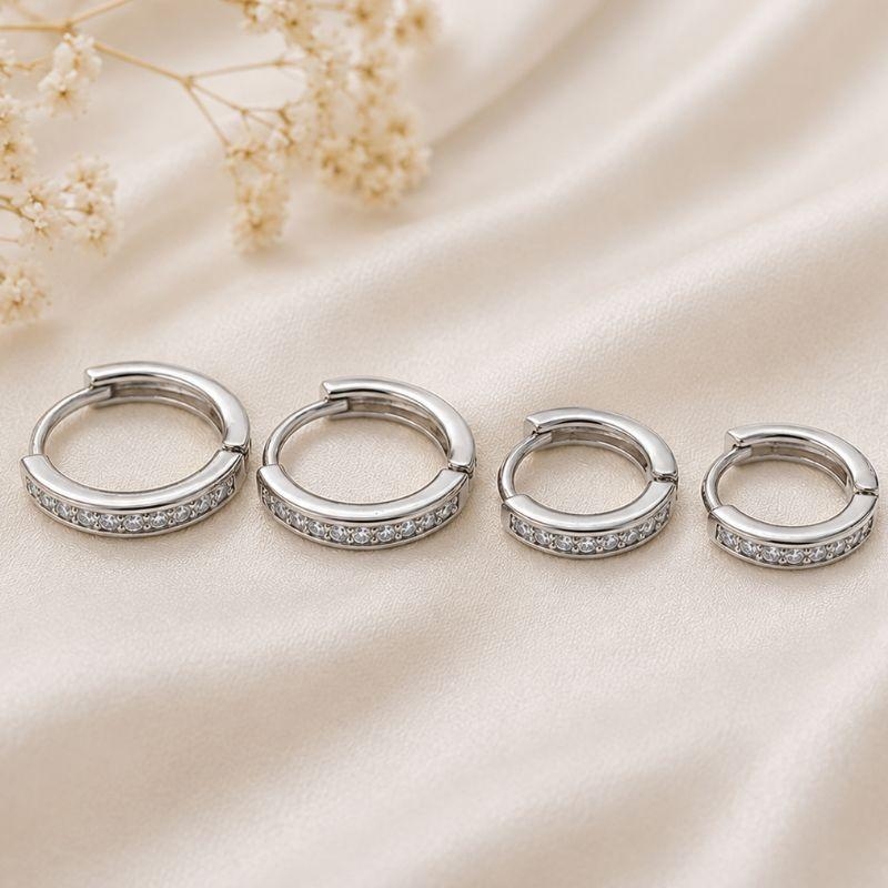TRIO ARGOLA ZIRCONIAS