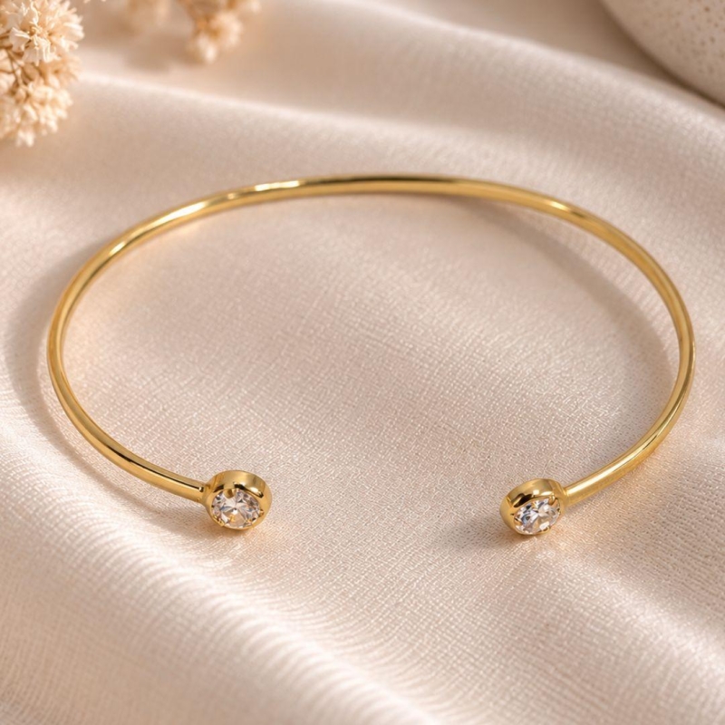 BRACELETE DOIS PONTO DE LUZ