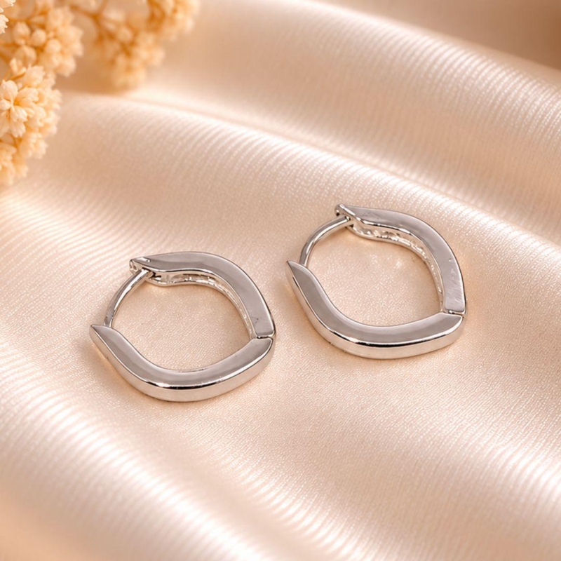 ARGOLA LOSANGO LISA 1,6x1,4mm