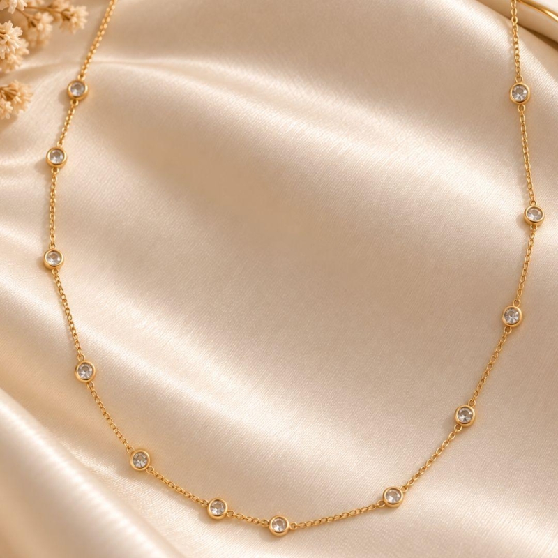 CHOCKER PONTOS DE LUZ 4mm