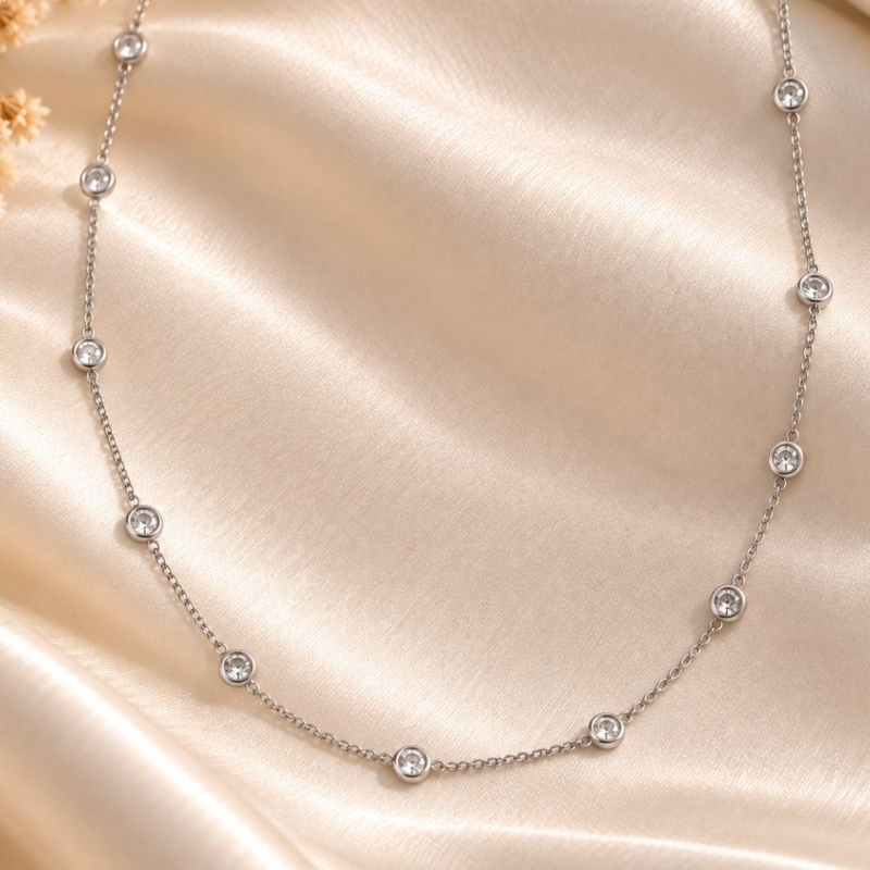 CHOCKER PONTOS DE LUZ INTERCALADOS