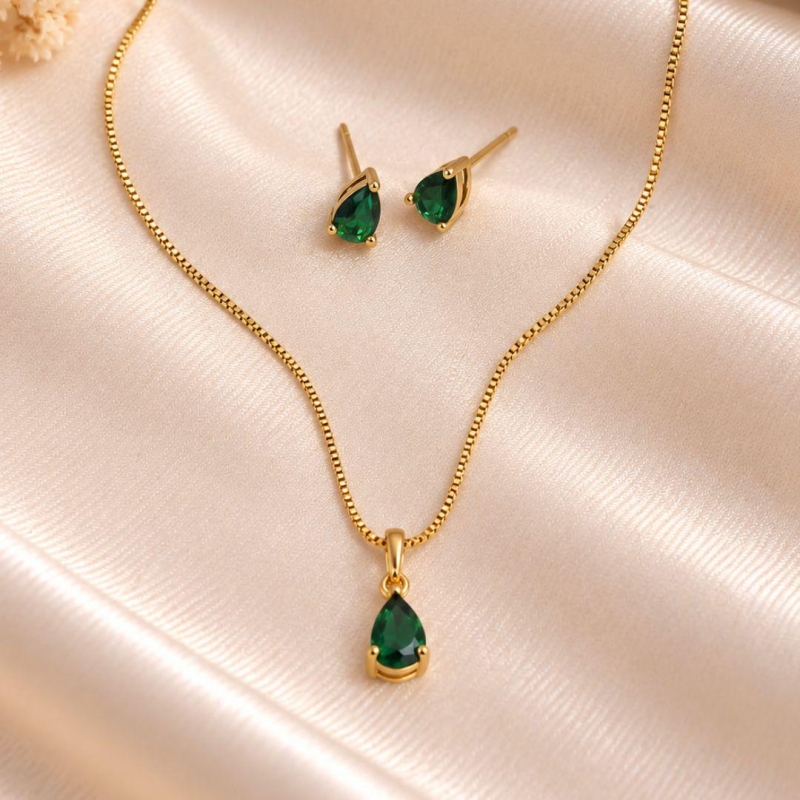 CONJUNTO GOTA VERDE