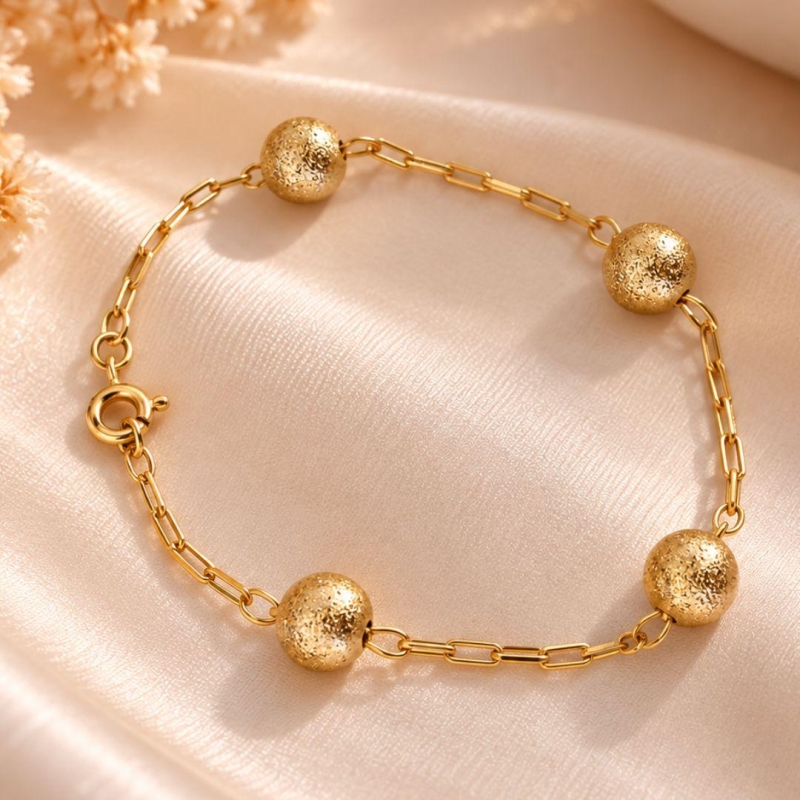 PULSEIRA COM BOLINHAS JATEADAS
