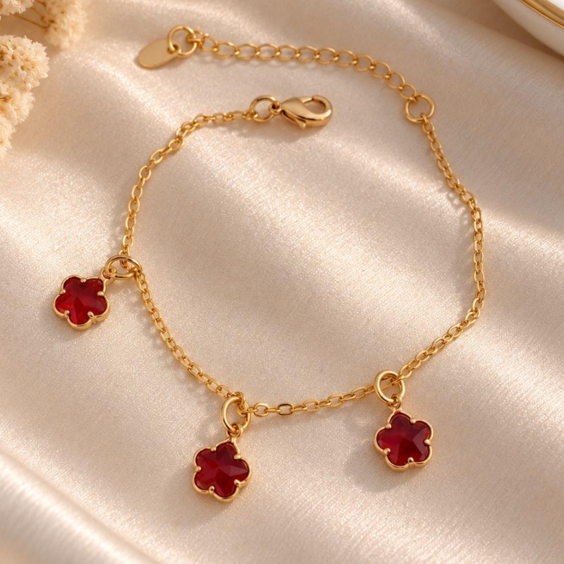 PULSEIRA ESTRELAS VERMELHAS