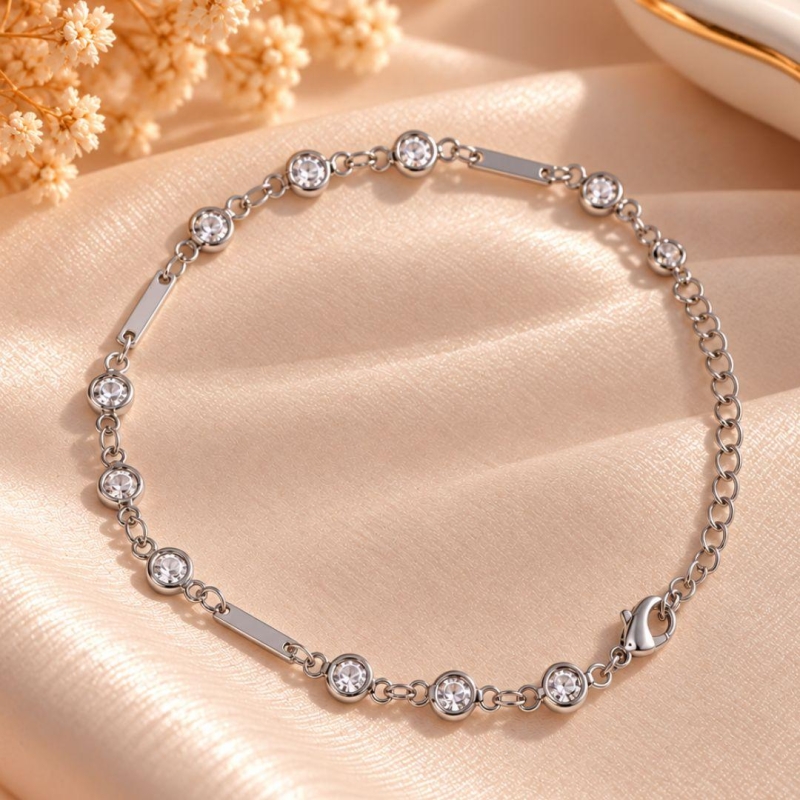 PULSEIRA ZIRCONIAS E BARRINHAS