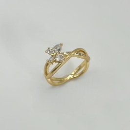 ANEL ZIRCONIA BORBOLETA ANEL ZIRCONIA BORBOLETA