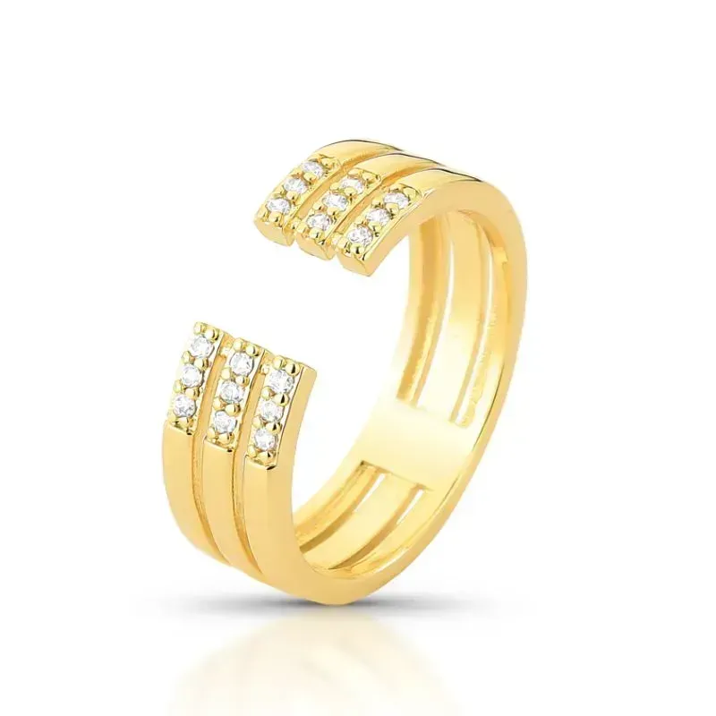 ANEL AJUSTAVEL COM DETALHES ZIRCONIA