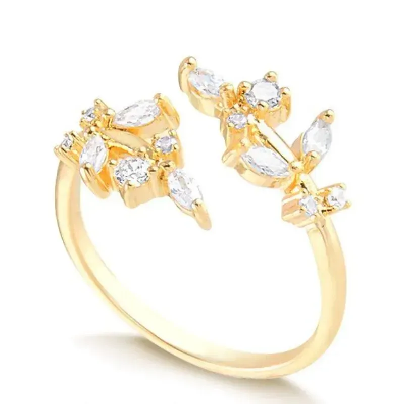 ANEL MIL FOLHAS ZIRCONIA