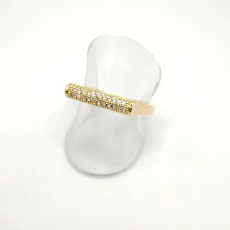 ANEL QUADRADO ZIRCONIA LIRYS
