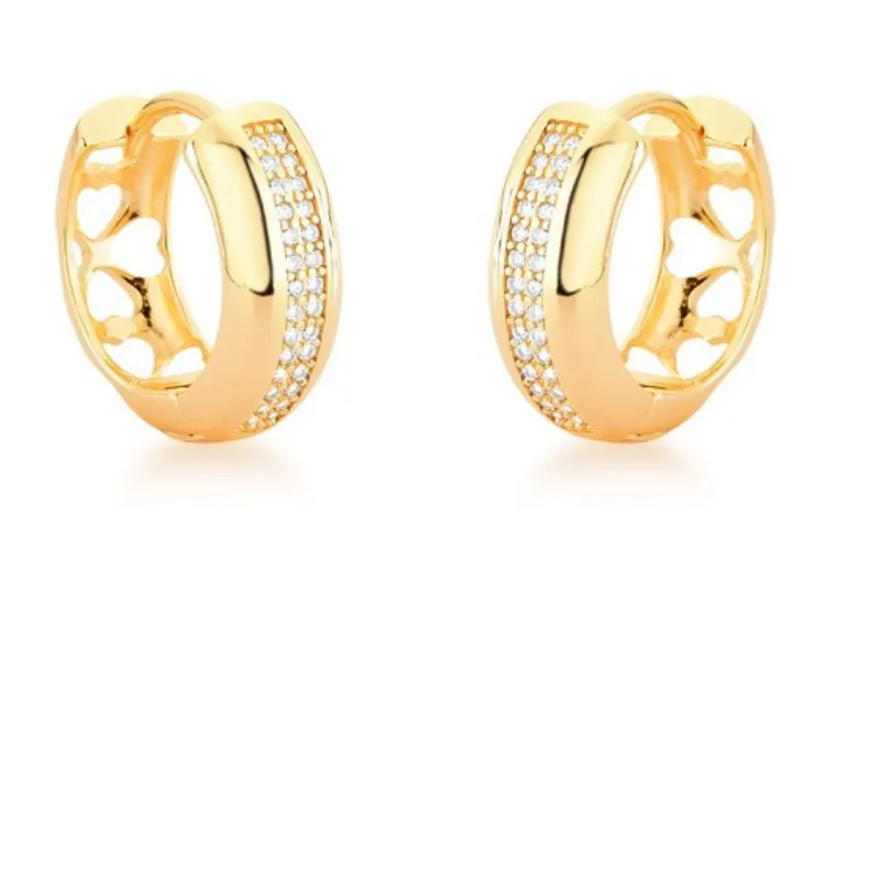 ARGOLA 2 FILEIRAS ZIRCONIA  M