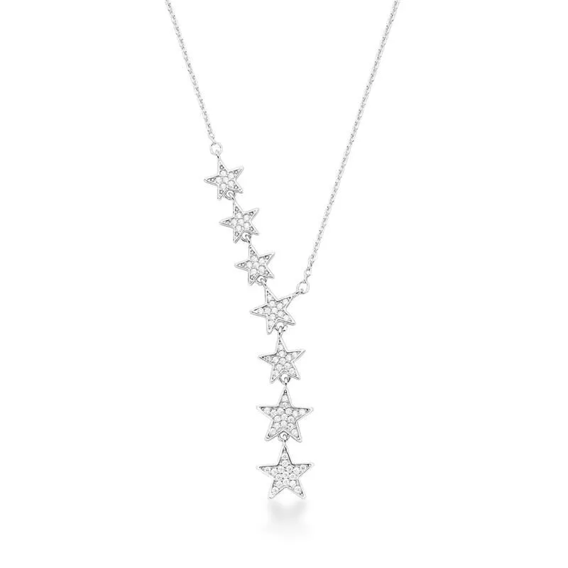 COLAR ESTRELAS GRAVATA RÓDIO
