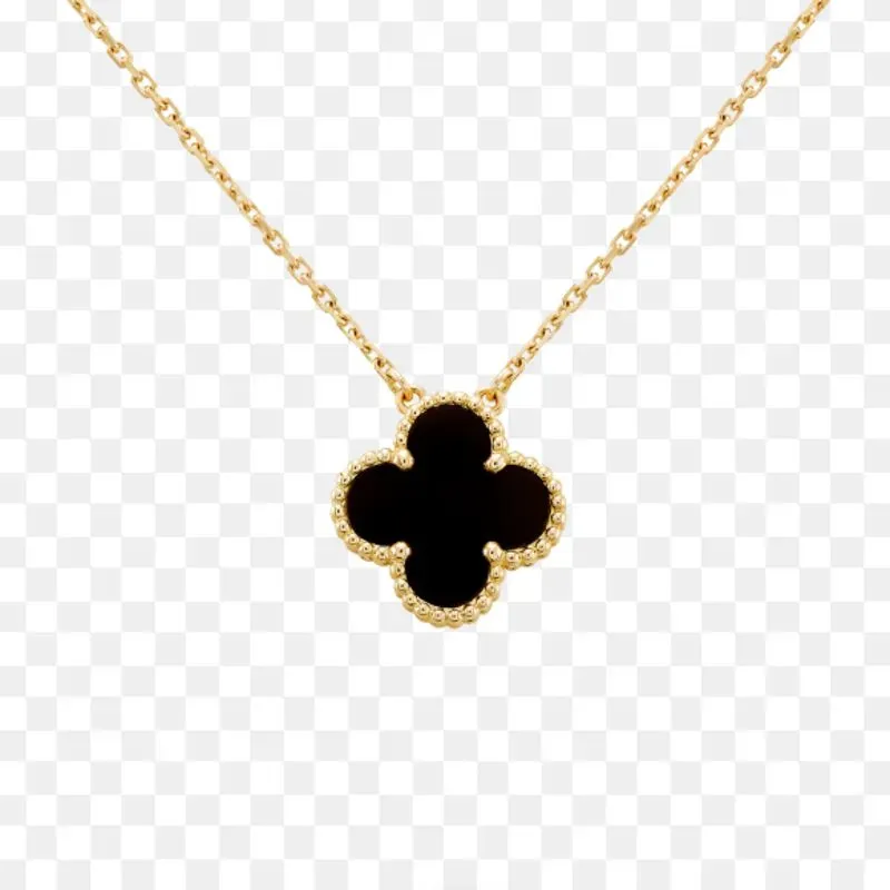 COLAR VANCLEEF PRETO LISO- LIRYS
