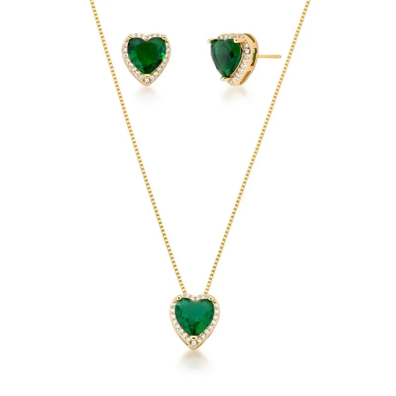 CONJUNTO CORACAO ESMERALDA