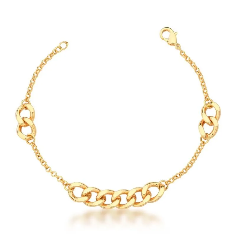 PULSEIRA EM ELOS GROUMET LISOS