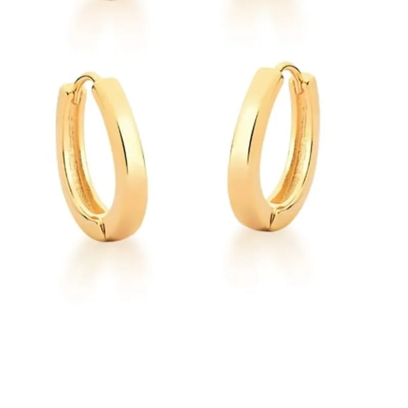 ARGOLA OVAL  LISO G