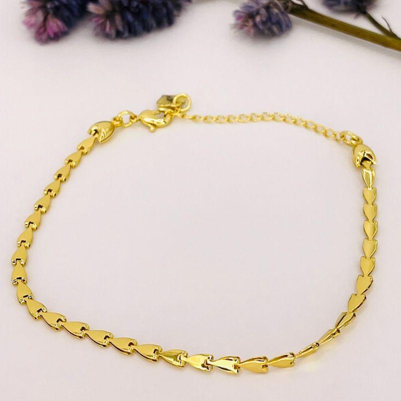 PULSEIRA MICROS CORACOES CHAPADO