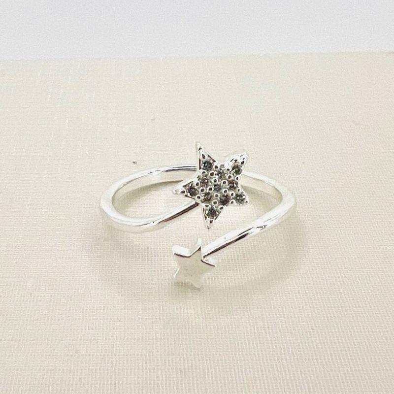 ANEL AJUSTAVEL ESTRELA ZIRCONIA