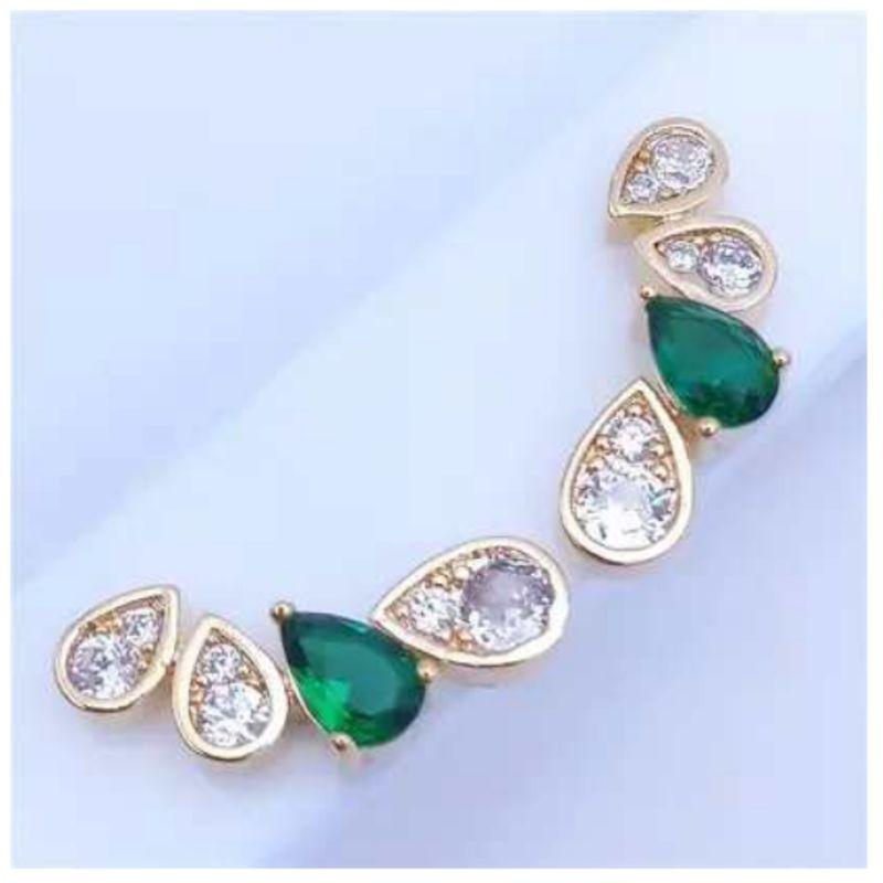 BRINCO EAR CUFF ESMERALDA