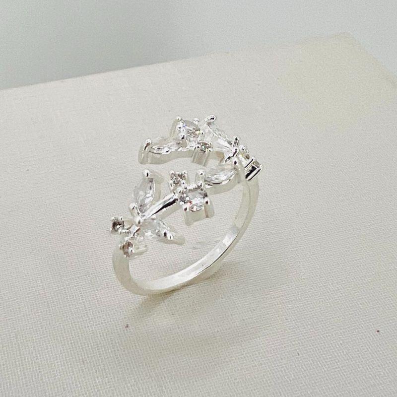 ANEL FOLHAS ZIRCONIA