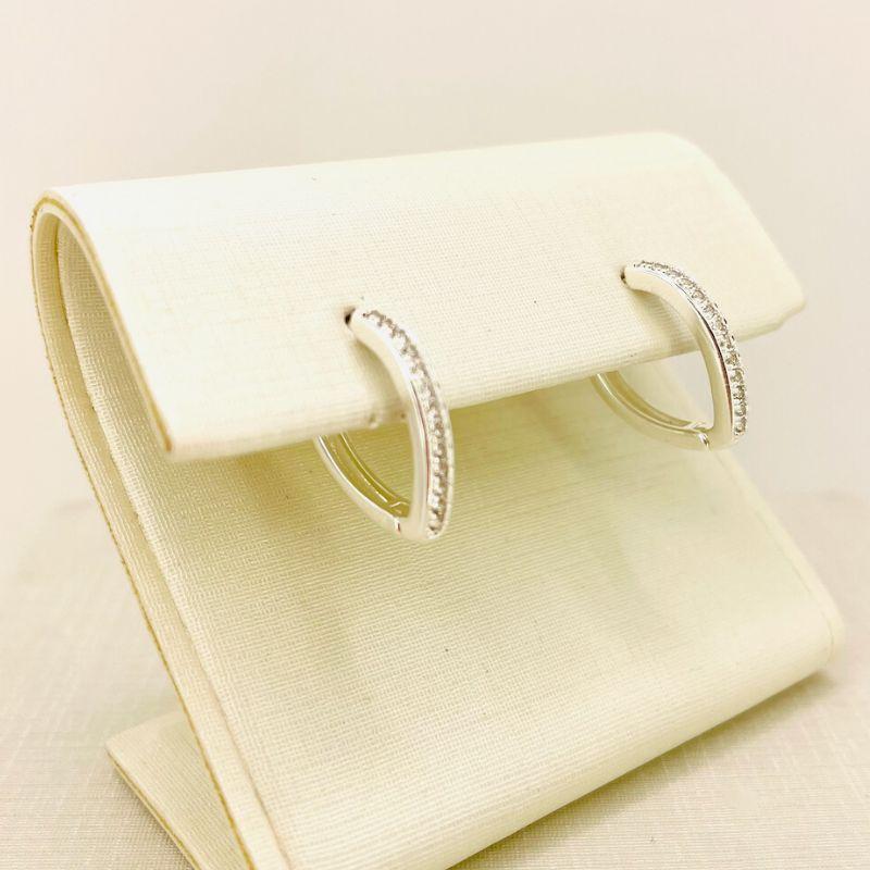 ARGOLA OVAL ZIRCONIA