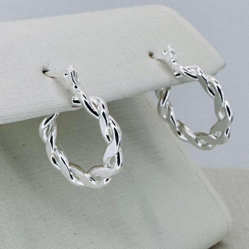 ARGOLA TORCIDA CHAPADA FECHO ITALIANO