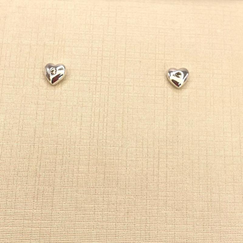 BRINCO CORAÇAO LISO COM PONTO LUZ