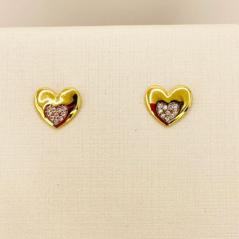 BRINCO CORACAO ZIRCONIA