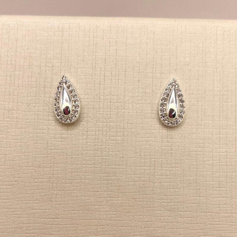 BRINCO GOTA LONGA ZIRCONIA