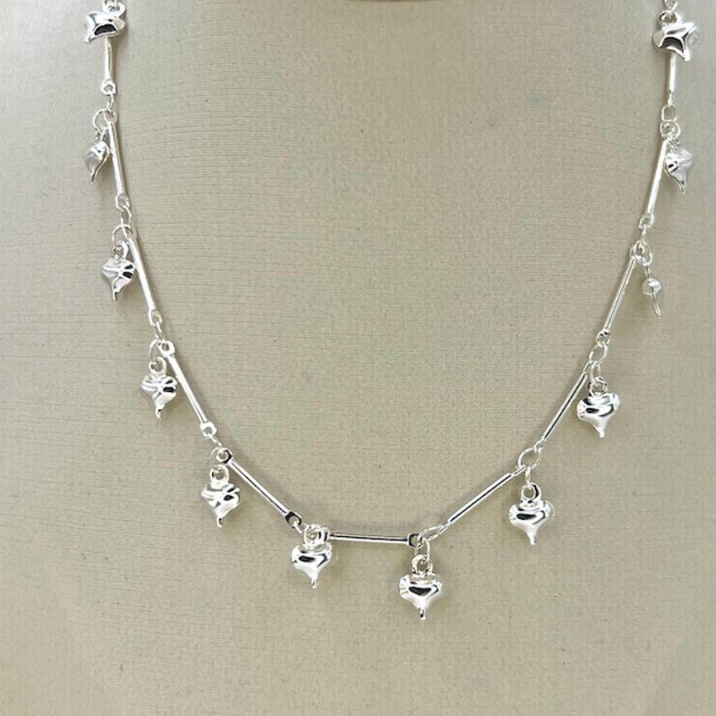 COLAR PENDULOS CORAÇOES