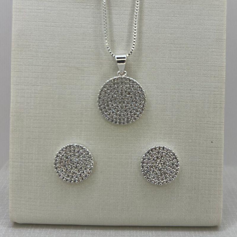 CONJUNTO CIRCULO ZIRCONIA
