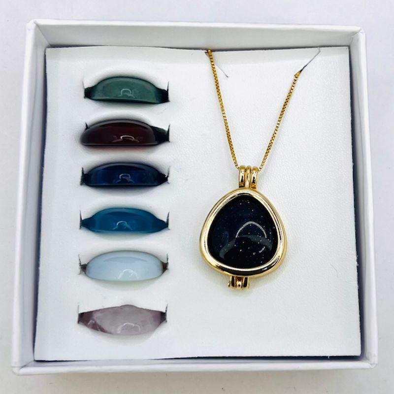 CONJUNTO PEDRAS NATURAIS TTRIANGULAR