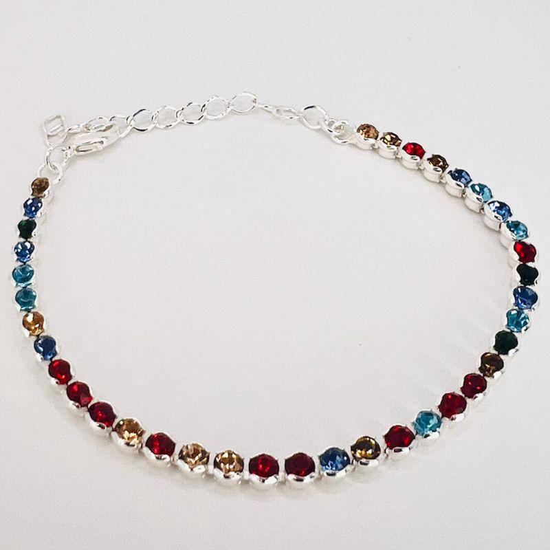 PULSEIRA ZIRCONIA COLORIDAS