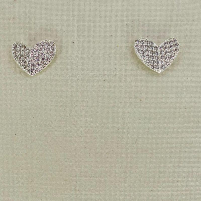 BRINCO CORACAO DOBRADO ZIRCONIA