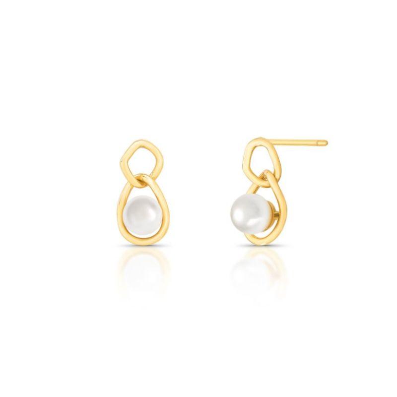 BRINCO PEROLA SHELL ELO