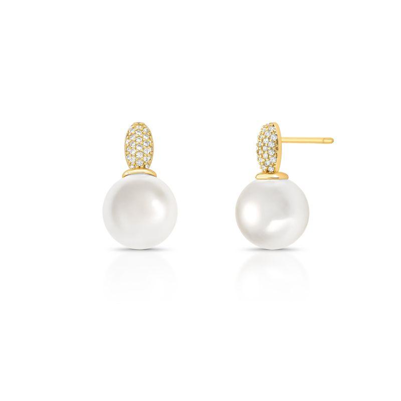 BRINCO PEROLA ZIRCONIA