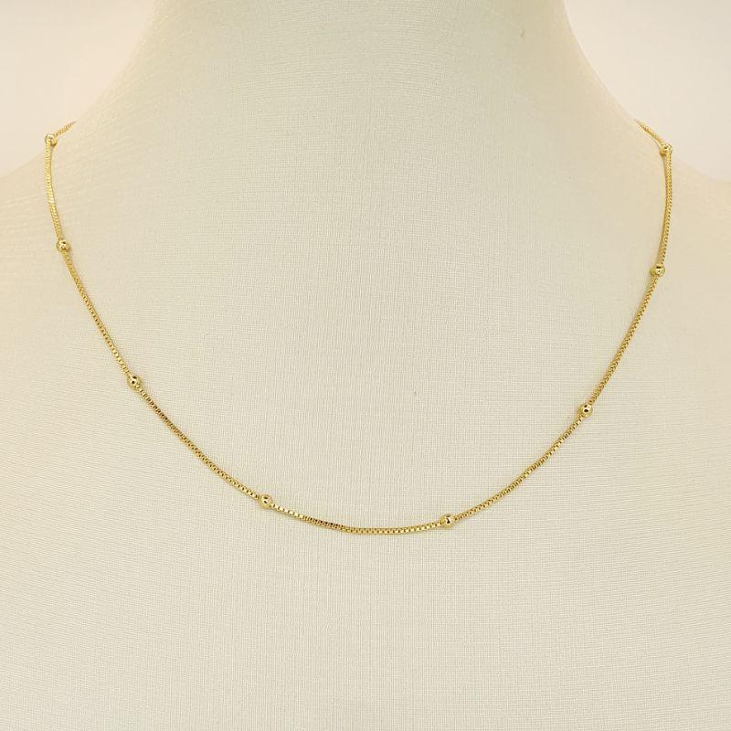 COLAR BOLINHA ESPACADA