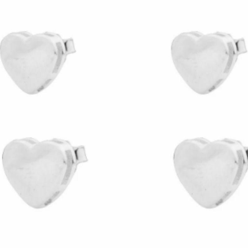 DUPLA BRINCOS CORACAO