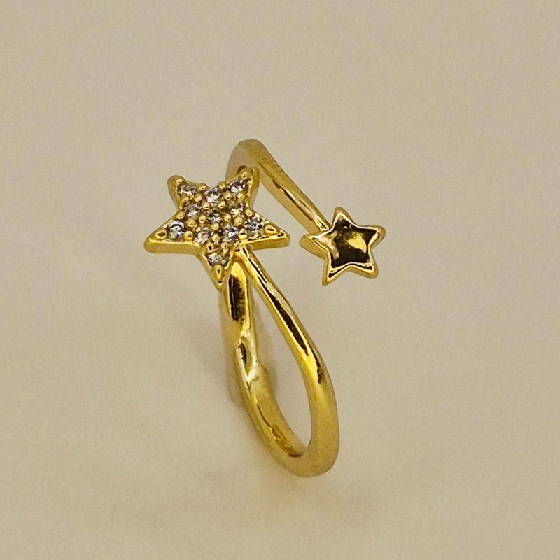 ANEL AJUSTAVEL ESTRELA ZIRCONIA