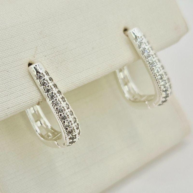 BRINCO 2 FILEIRA ZIRCONIA OVAL PRATA