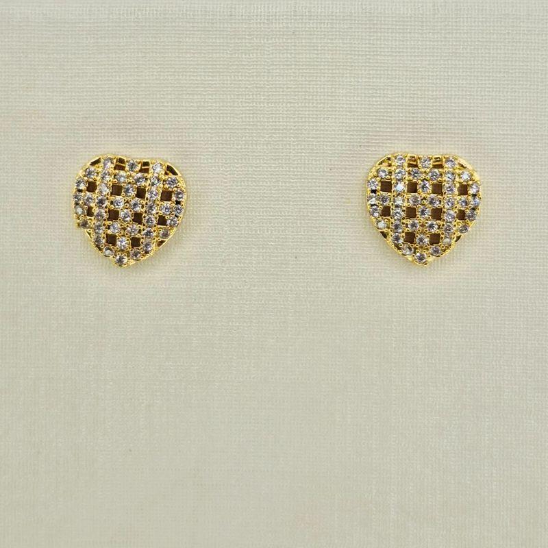 BRINCO CORACAO ZIRCONIA