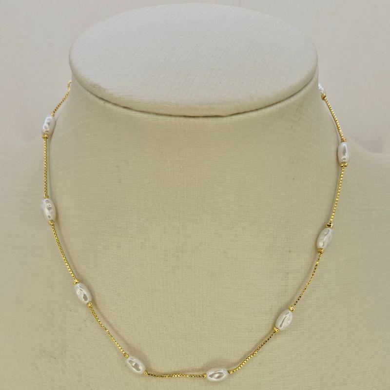 CHOCKER PEDRAS BRANCAS