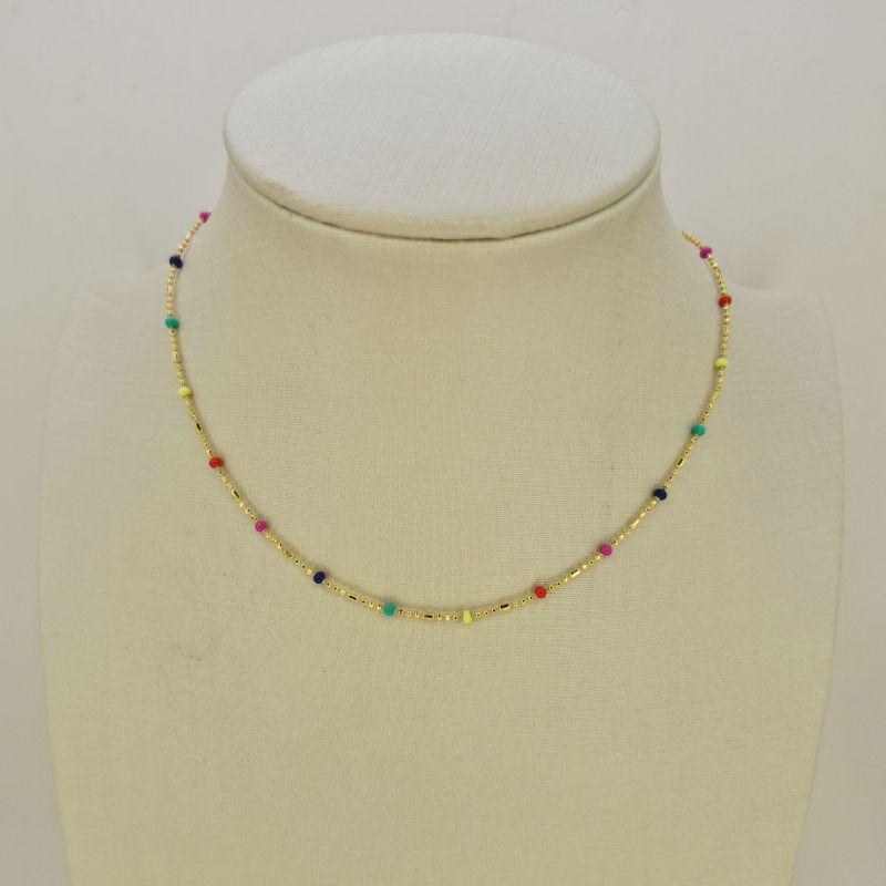 CHOCKER PEDRAS COLORIDAS